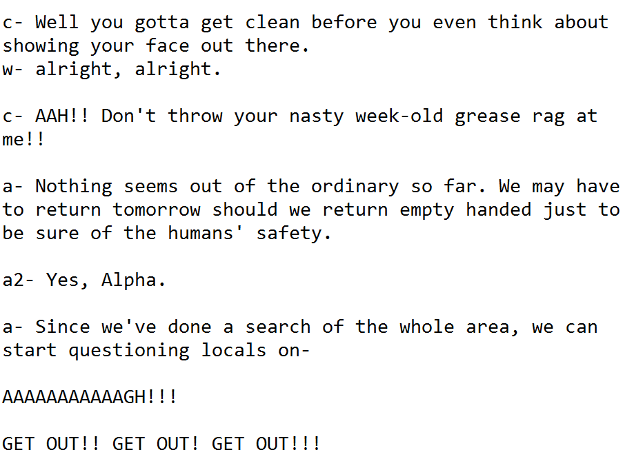 Do you immediately write scripts or do you write long form? Art