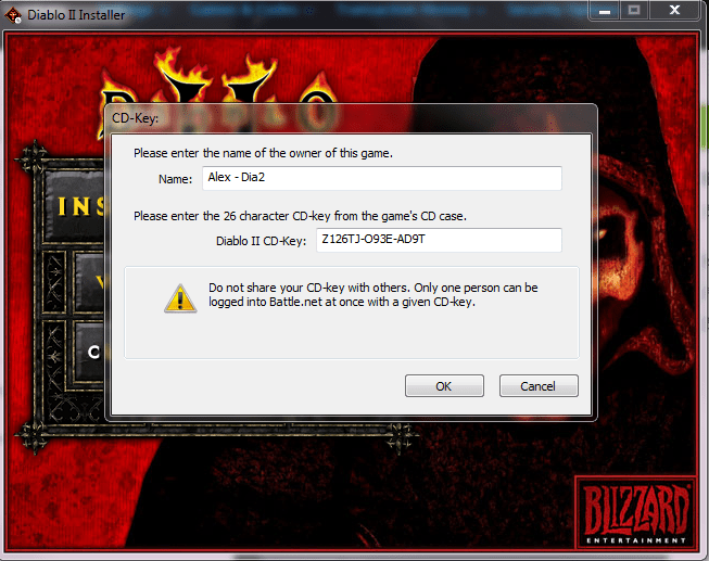 Cd Key Diablo 2 Lod barcodekultura