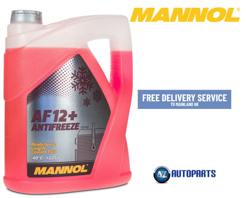 Mannol 20 Litre Coolant Antifreeze AF12+ RED Ready Mixed 40∞C 20L Hi