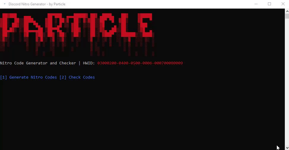 Discord Nitro Generator and Checker