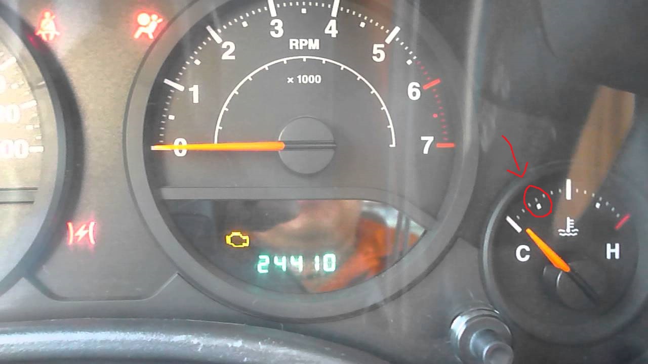 Correct temperature in CRD 2.0? Jeep Patriot Forums