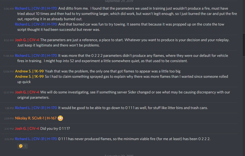 Fire Script on MWRP Development Offices (DISCONTINUED)