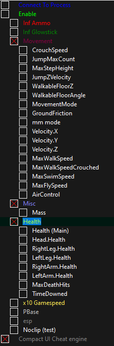 [STEAM] Ready or Not (11/10/2022) - Open Cheat Tables