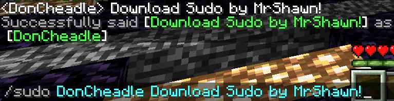 Sudo SpigotMC High Performance Minecraft