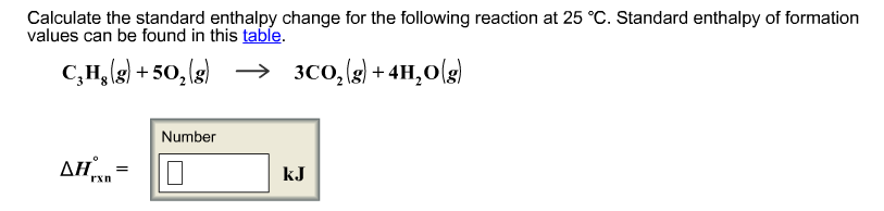 Solved Calculate The Standard Enthalpy Change For The Fol...