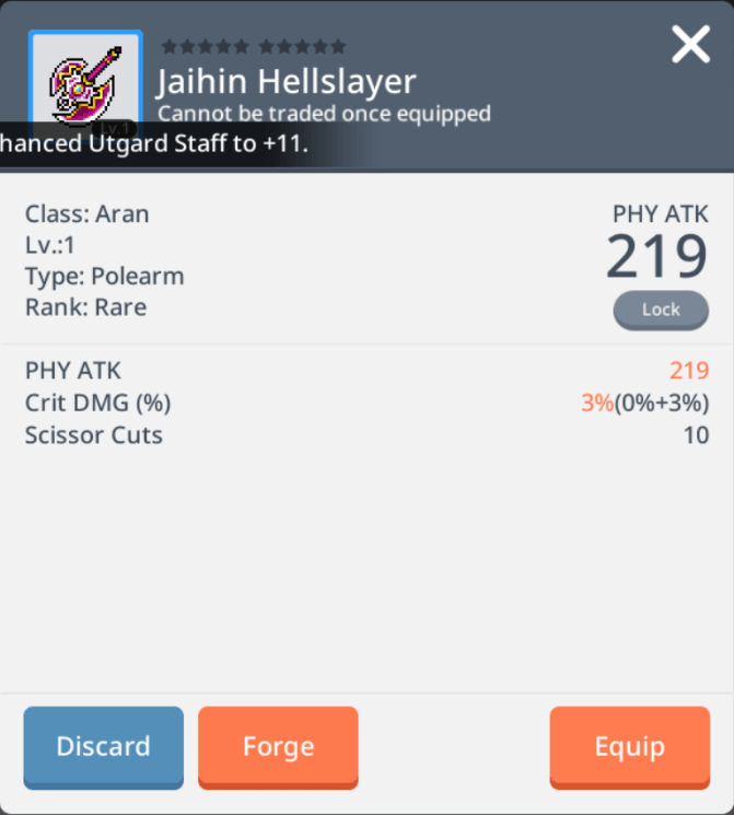 MapleStory M Guide (Meso Farming, Perfect Base Stat Weapon) AyumiLove