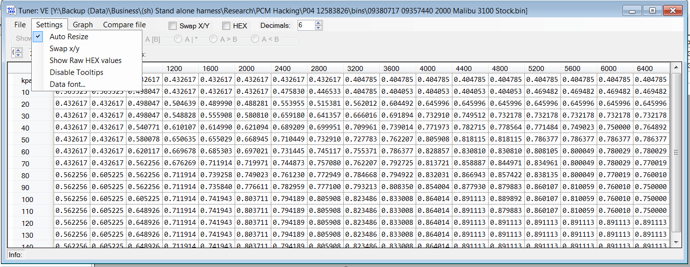 Bin Decoder (xdf file creater and more)