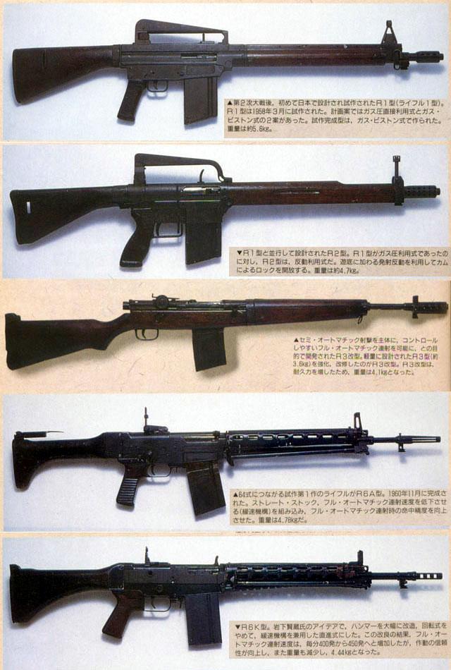 Japanesemade AR10 Variants Japan's First Experimental Rifle after