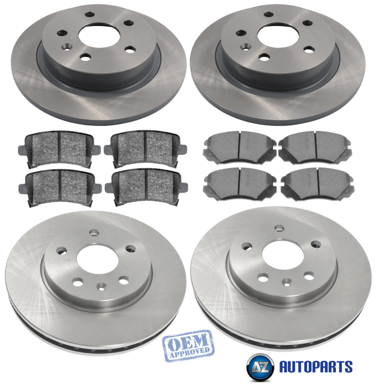 For Vauxhall Insignia MK1 20082017 1.8 Front & Rear Brake Discs and