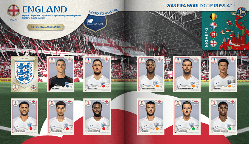 World Cup Panini Online Sticker Book Page 9 — FIFA Forums
