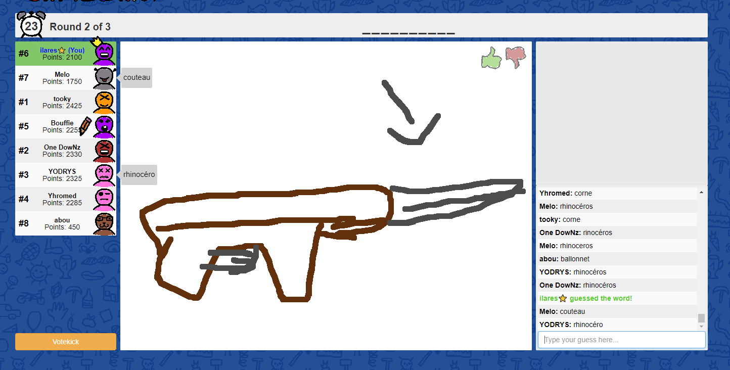 Skribbl devine mon dessin Forum Final Fantasy VII FF7.fr