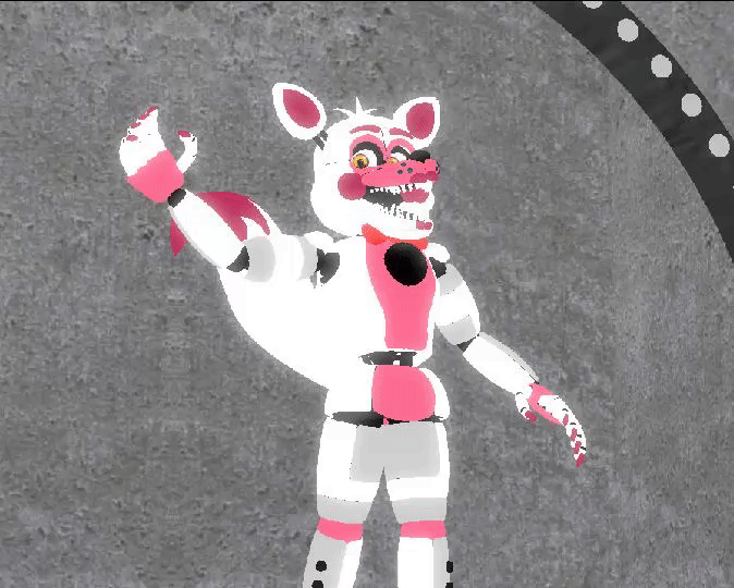 I was bored and animated a short Funtime Foxy thing in SFM