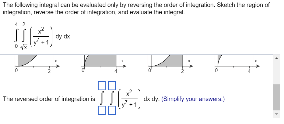 Solved The Following Integral Can Be Evaluated Only By Re...