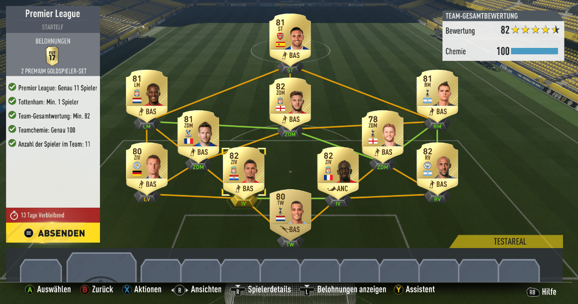 Squad Building Challenges Thread Seite 187 — FIFA Forums
