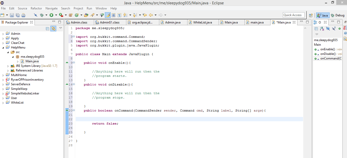 Learn To Code Bukkit Plugins The Code 2 Minecraft Blog