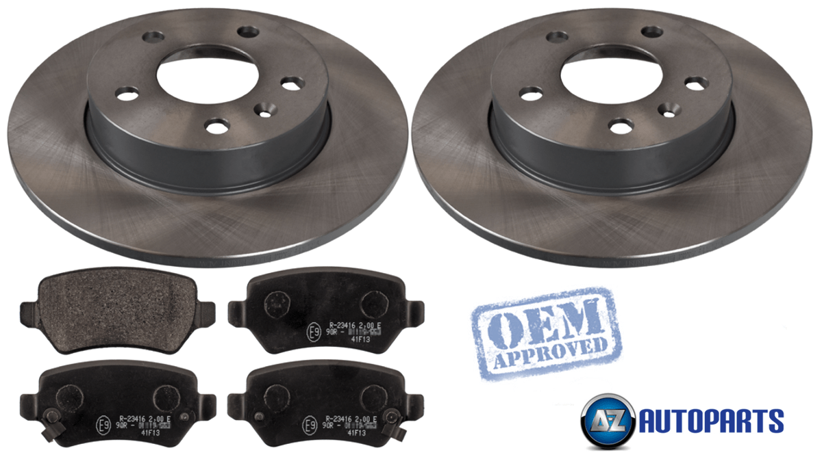 For Vauxhall Astra H MK5 20052010 1.8 SRi 16V Rear Brake Discs