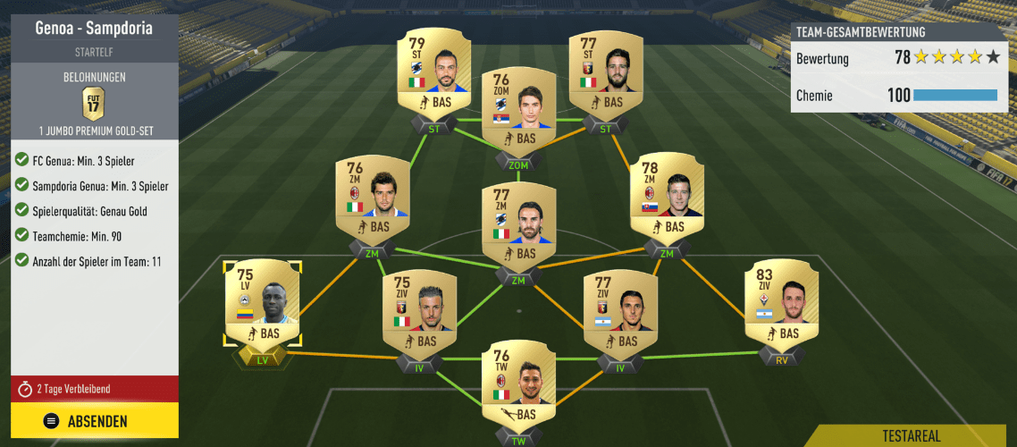 Squad Building Challenges Thread Seite 187 — FIFA Forums