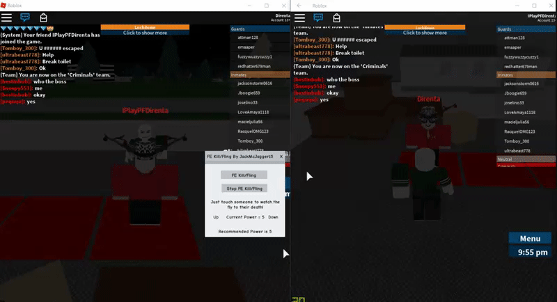 Fling Script Can Kill In Fe roblox fe kill fling by jackmcjugger15