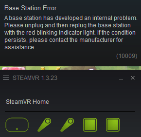 Base Station Error 10009 - Blinking Red LED - VIVE & VIVE Pro - VIVE Forum