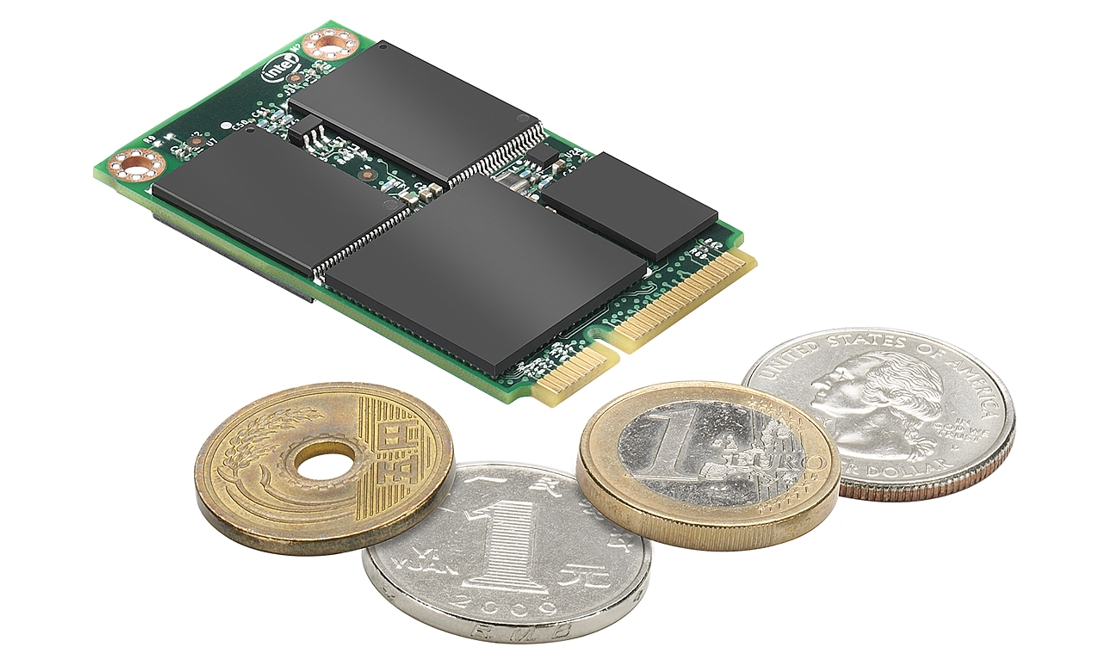 Intelが極小サイズのSSD「310シリーズ」を発表、従来の8分の1のサイズで重さわずか10グラム GIGAZINE