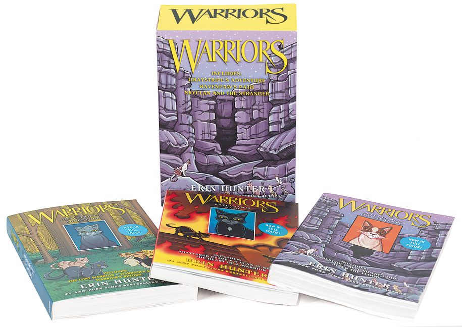 Warriors Manga 3Book FullColor Box Set Erin Hunter Paperback