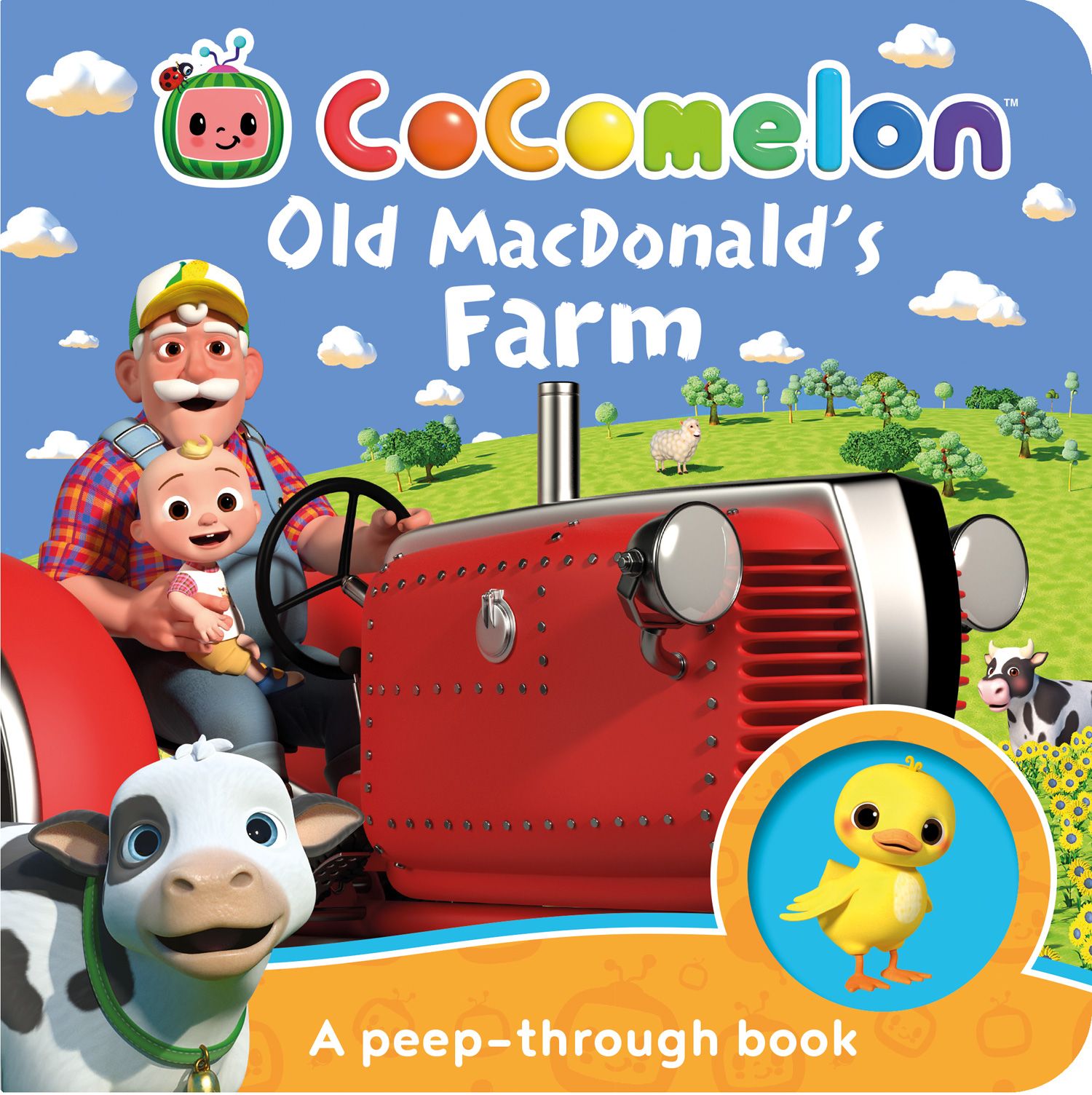 Official Old MacDonald’s Farm A peepthrough book HarperReach