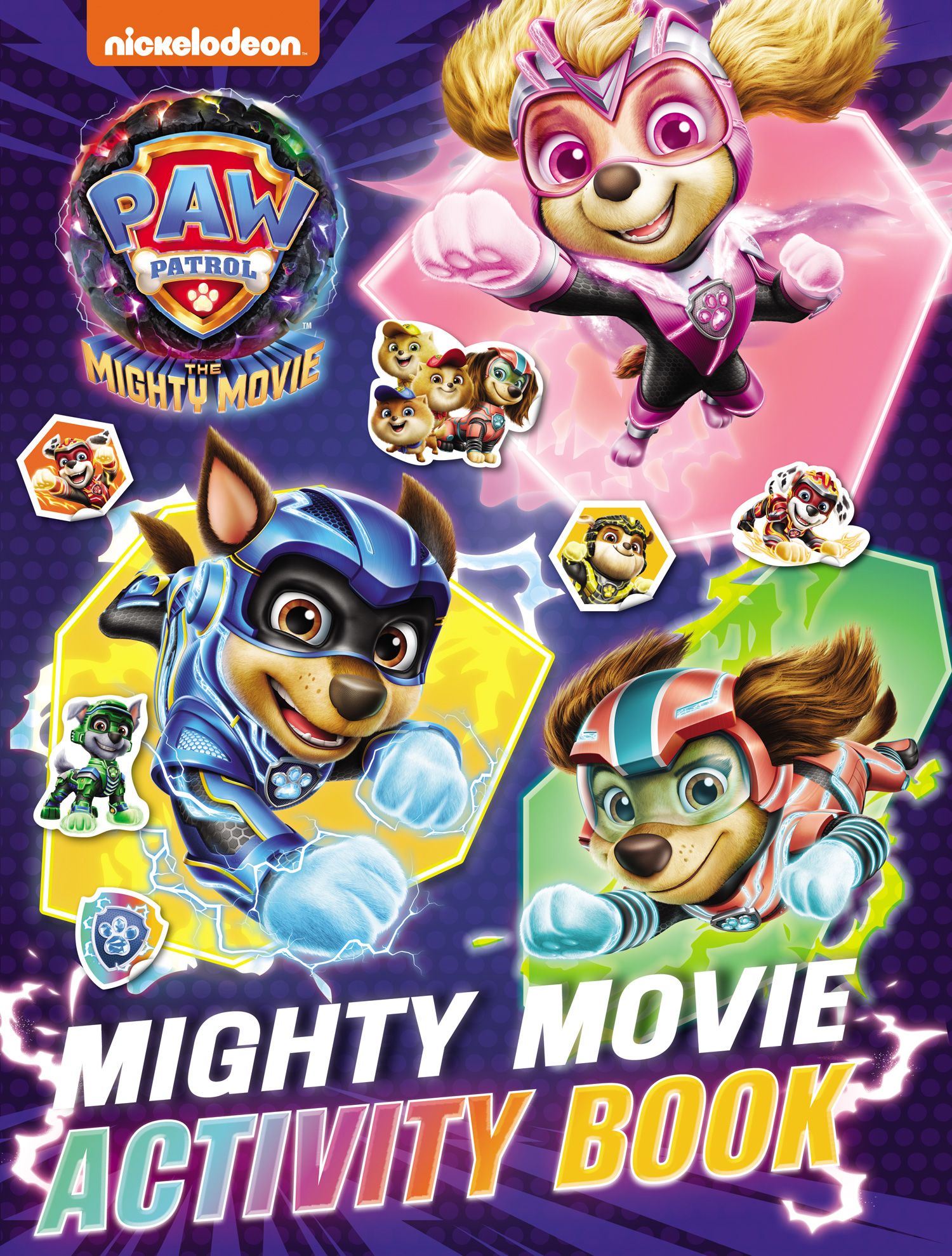 PAW Patrol Mighty Movie Sticker Activity Book HarperReach