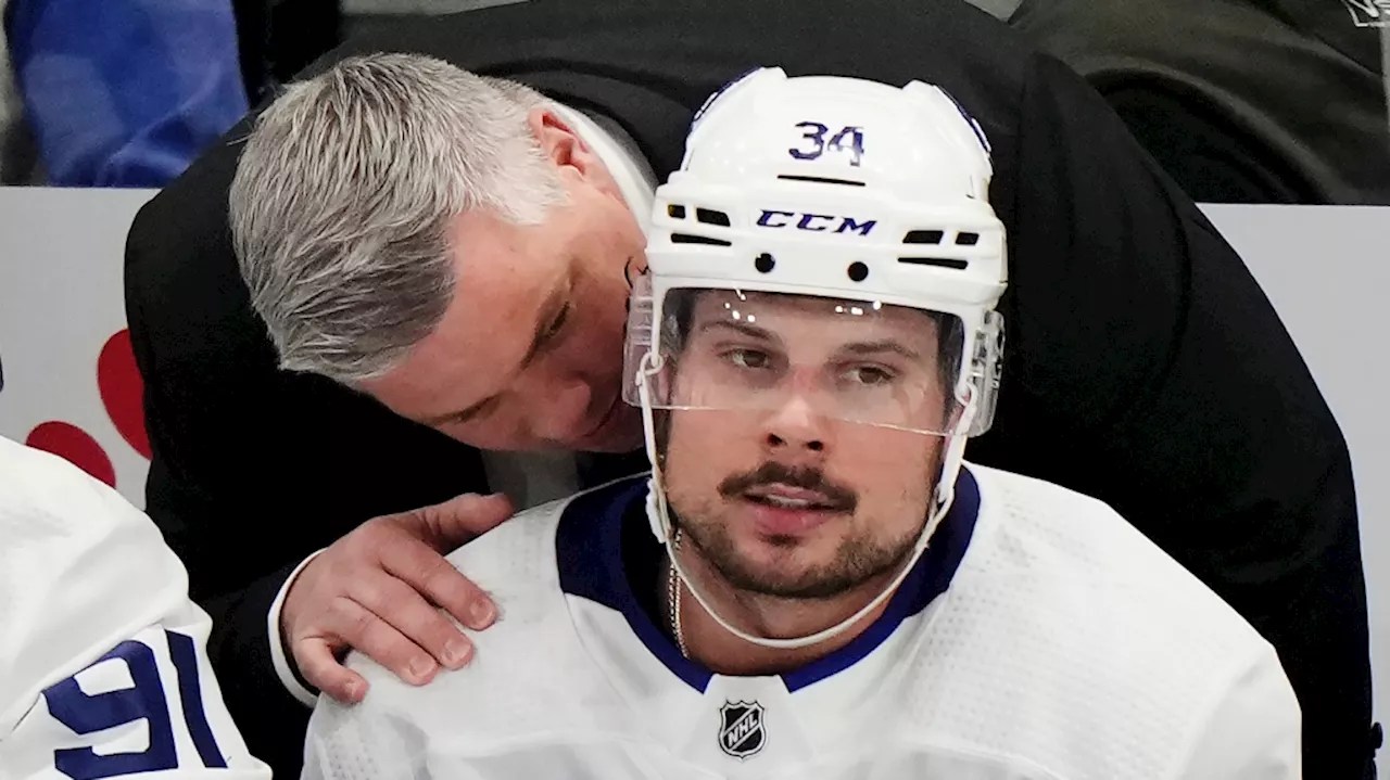 Auston Matthews returns for Game 7, but Leafs minus injured goaltender