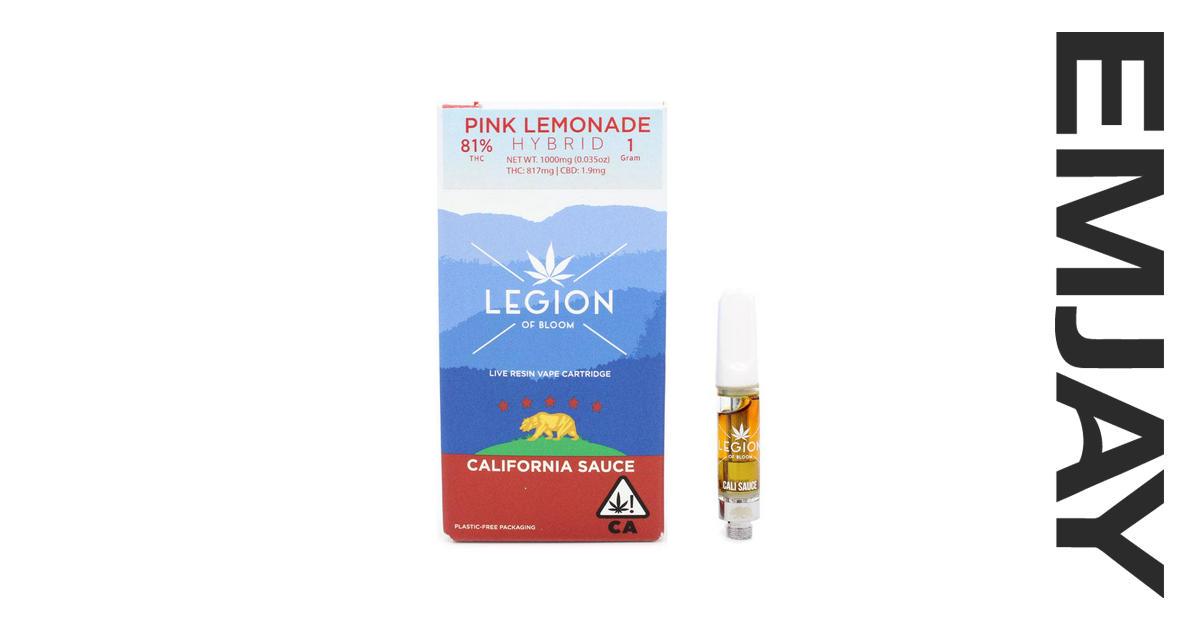 Legion of Bloom Pink Lemonade Sauce Cart Gram Emjay