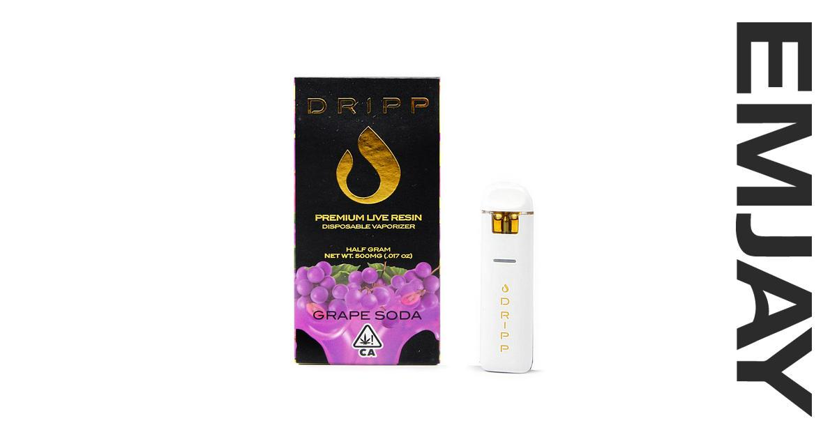 Dripp Extracts Grape Soda Disposable Emjay
