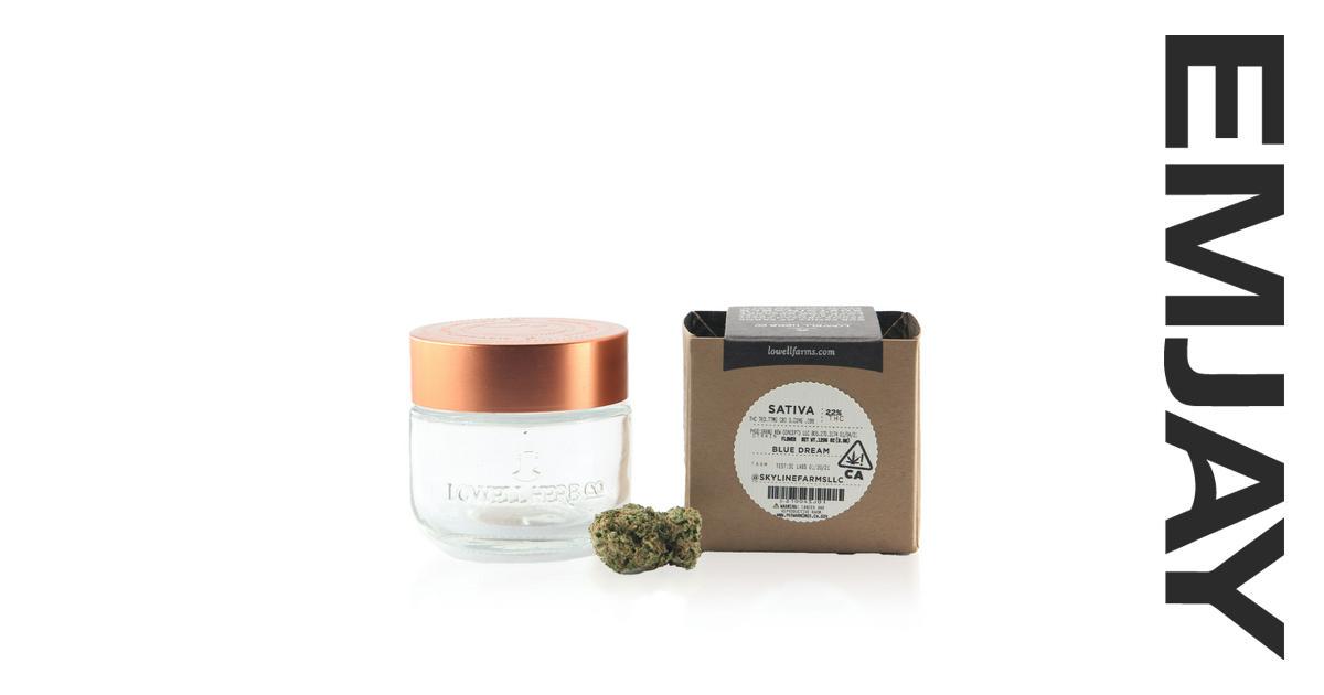 Lowell Farms Blue Dream 1/8 Emjay