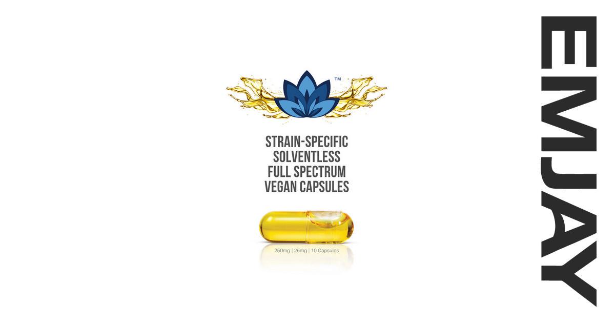 Blue River Papaya 25mg Capsules Emjay