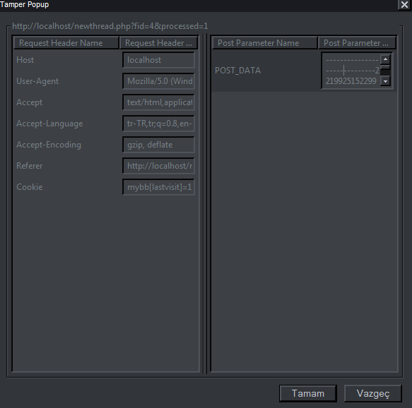 Tamper Data Geniş Anlatım Hacker Gokberk Blog Sayfası