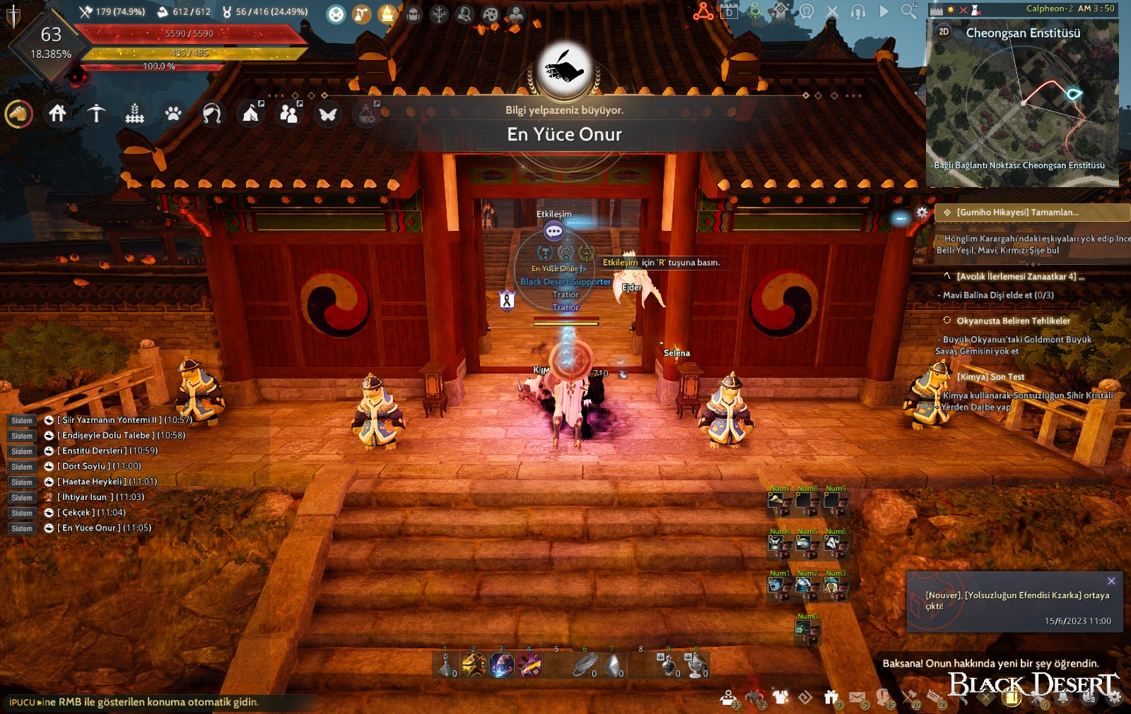 The Highest Honor BDO Codex