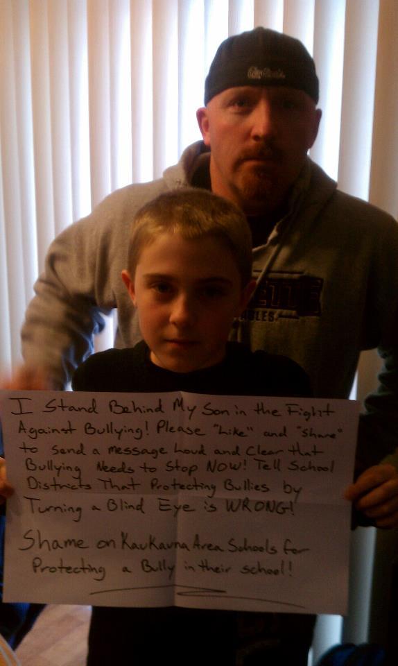 Wisconsin Dad's AntiBullying Facebook Plea Goes Viral After Son
