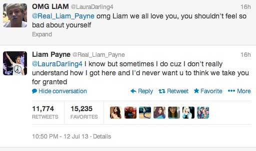 Liam Payne Twitter: One Direction Singer Apologizes To Fans In Epic Twitlonger Note (Photo) | Huffpost Teen