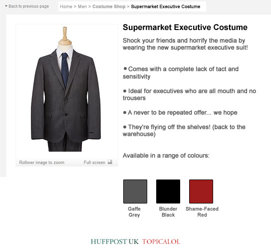 After The Asda Furore, This Is The Only Halloween Costume You Need (PICTURE)