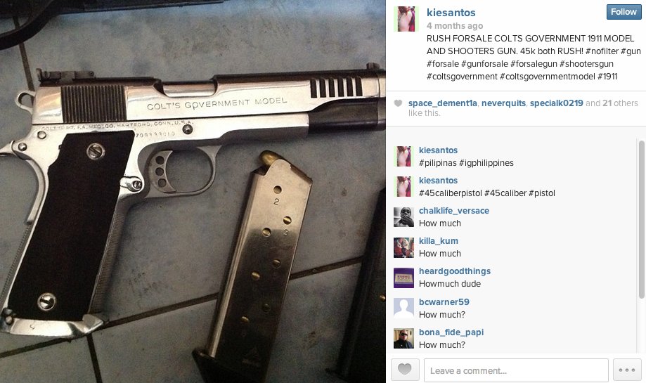 A Look At The Hidden Market For Guns On Instagram HuffPost