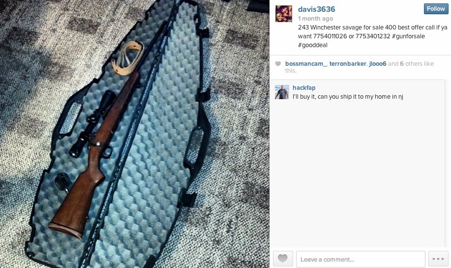 A Look At The Hidden Market For Guns On Instagram HuffPost Impact