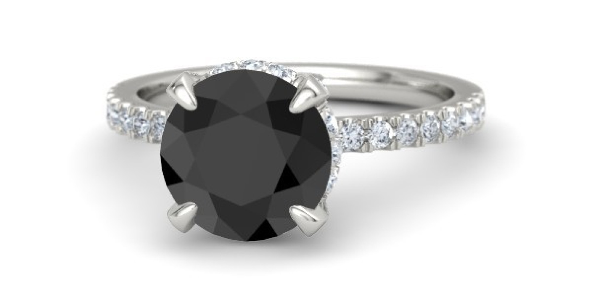 Black Diamond Engagement Rings: Unique Coloured Rings For ... (2000 x 1000 Pixel)