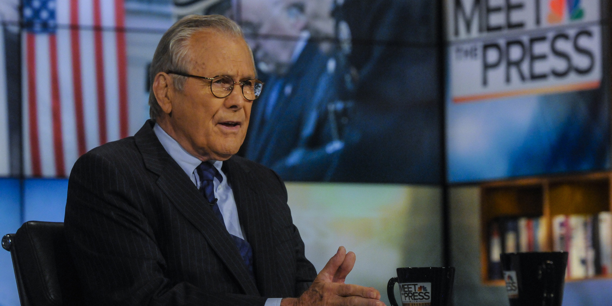 Donald Rumsfeld 'A Trained Ape' Would Be Better At Foreign Policy Than