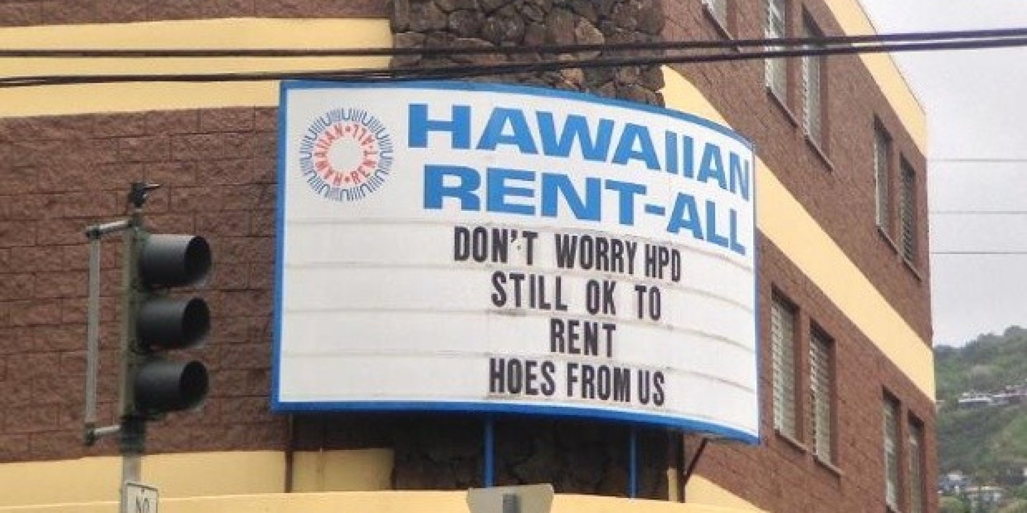 Hawaiian RentAll's Clever Sign Causes Outrage In Hawaii HuffPost
