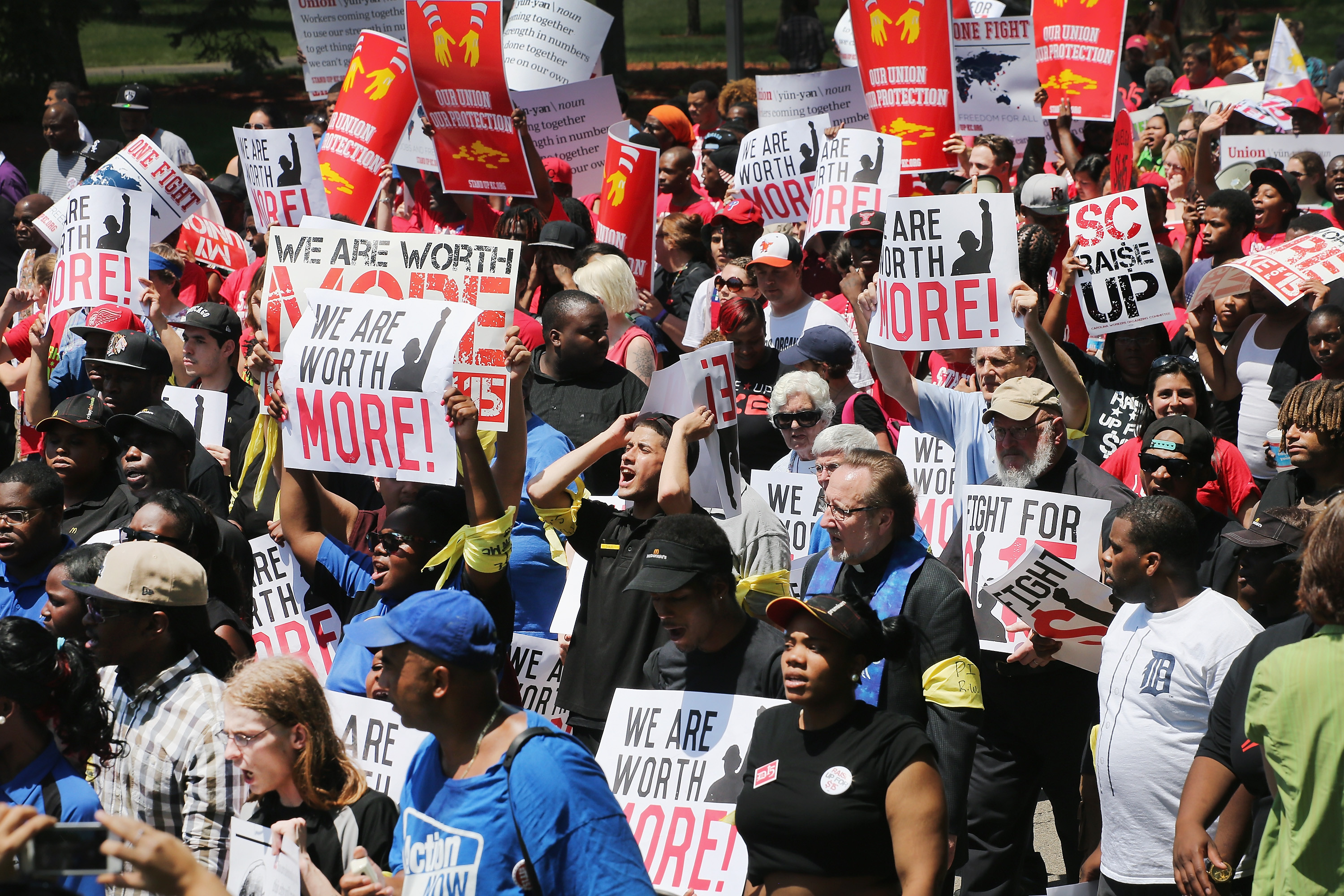 McDonald's Workers Claim They Were Fired For Union Activity HuffPost