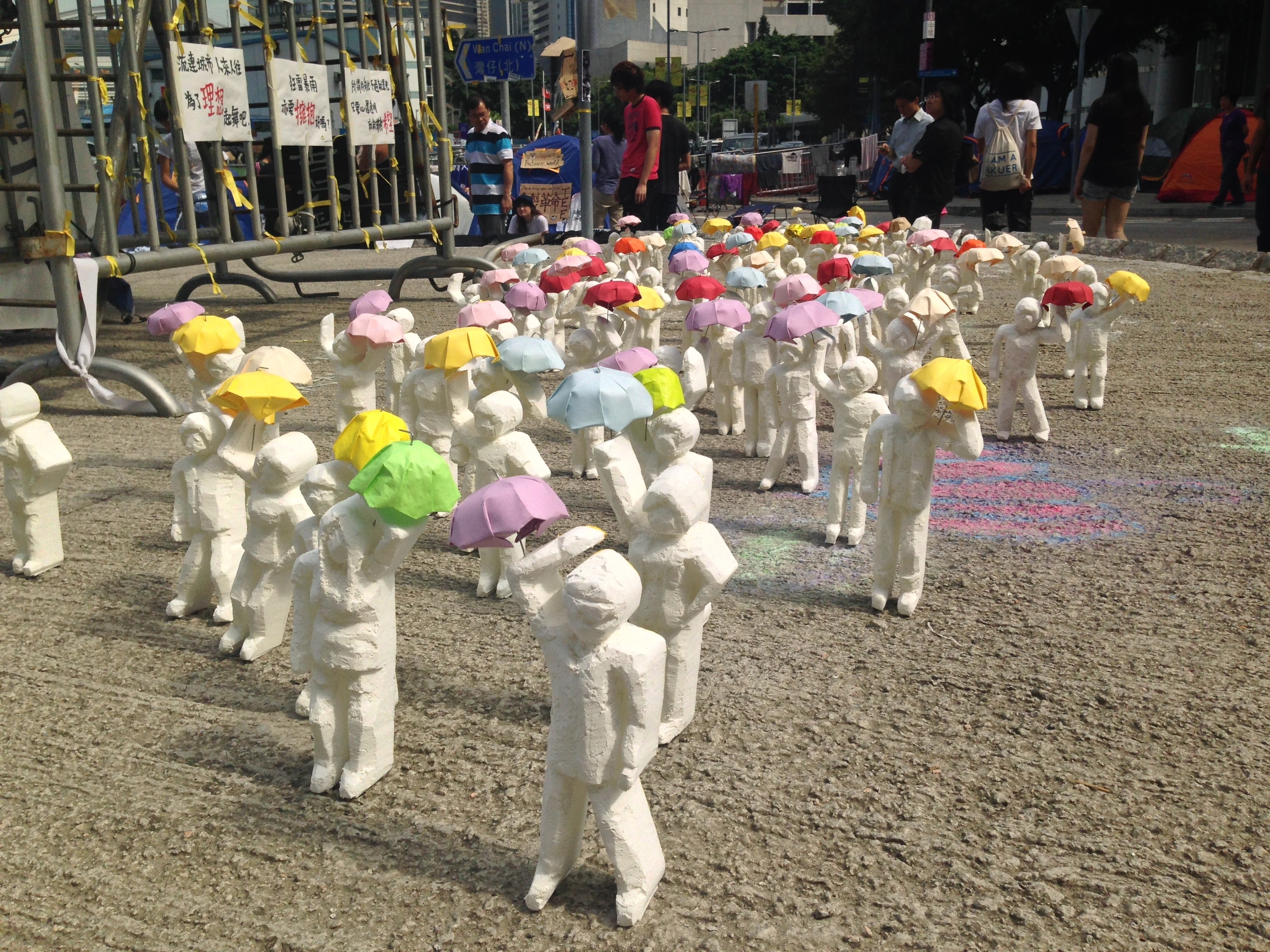 The Art of the Umbrella Movement HuffPost