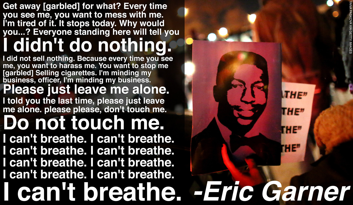 A Reminder Of How HeartWrenching Eric Garner's Last Words Were HuffPost