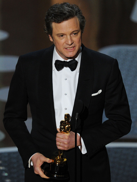 Colin Firth Oscars 2011 Best Actor Winner HuffPost