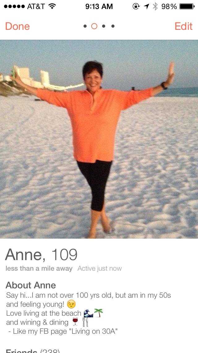 Tinder 50 Plus 💜 Nov 2022