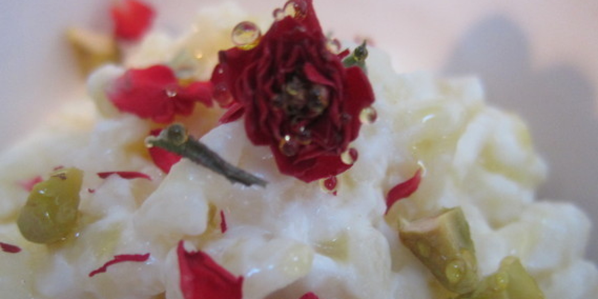 Rose Rice Pudding Recipe The Huffington Post