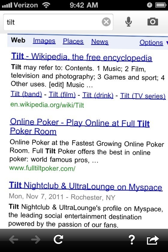 Google 'Tilt' On Your iPhone And Watch Things Get Funky [UPDATE] HuffPost Impact