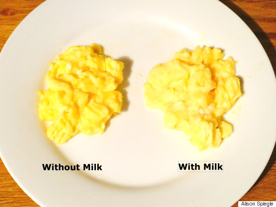 Why Adding Milk To Your Scrambled Eggs Is A Mistake HuffPost